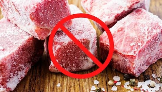 Avoid Frozen Steaks