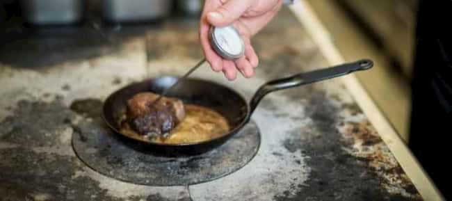 Reverse Sear. Cook in oven and Sear on stovetop