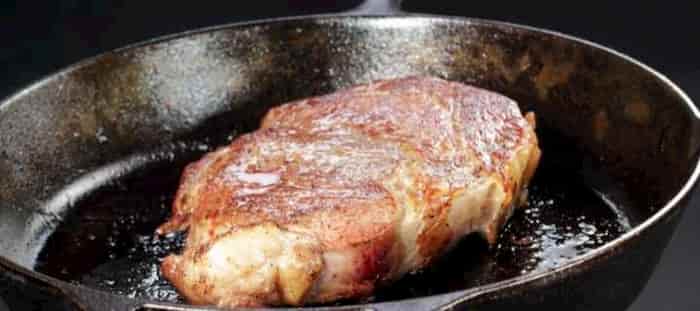 Pan Seared Ribeye Steak