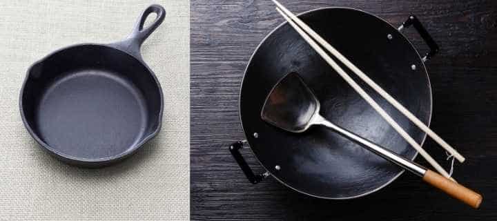 Wok vs Skillet