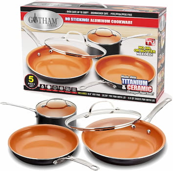 GOTHAM STEEL Cookware Set