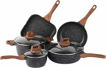 ESLITE LIFE Granite Cookware Set