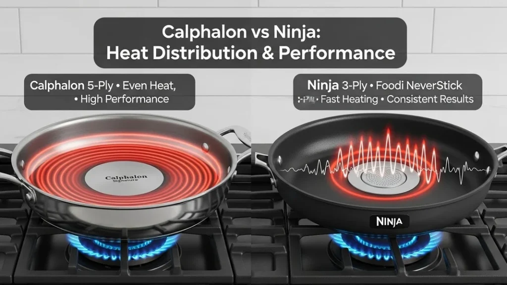 Calphalon vs Ninja Performance & Heat Distribution